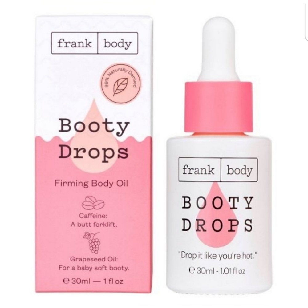 Frank Body caffeine booty drops firming body oil